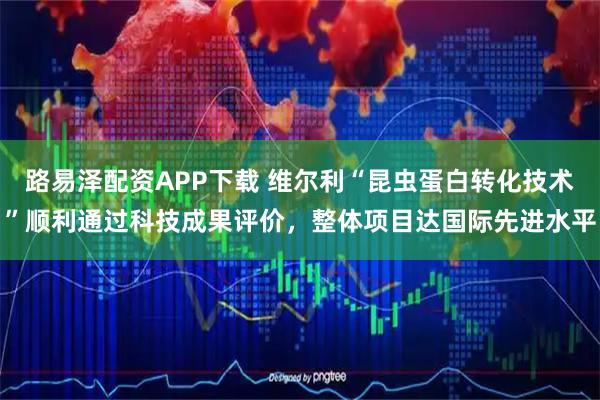 路易泽配资APP下载 维尔利“昆虫蛋白转化技术”顺利通过科技成果评价，整体项目达国际先进水平